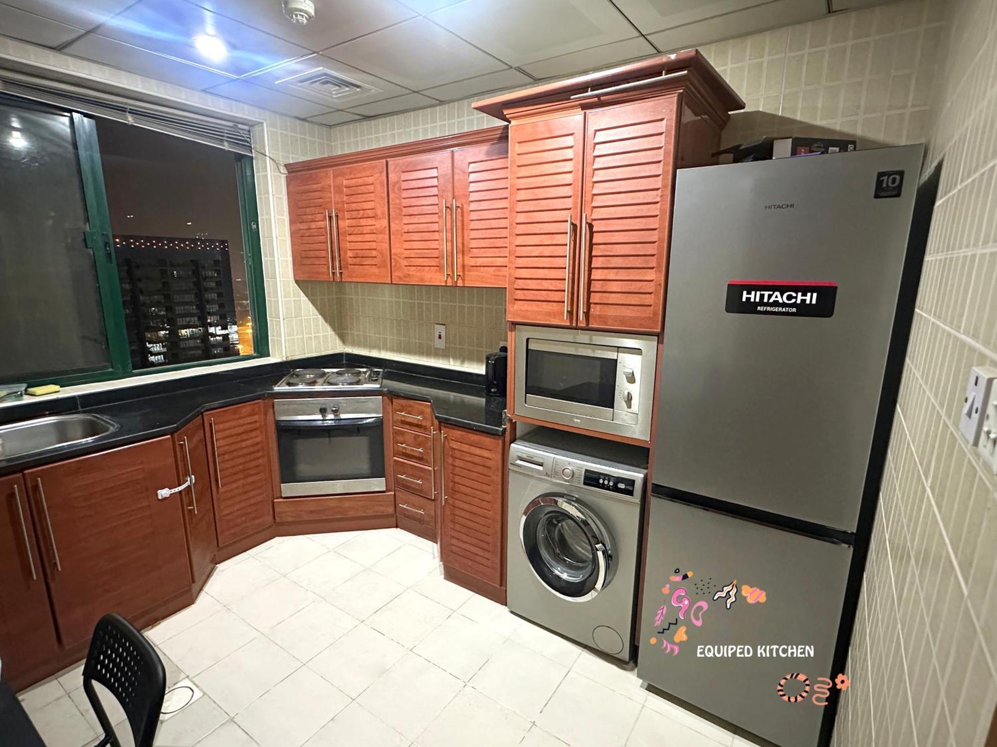 Nomad Partition Room In Barsha Heights 3 Mins To Icm Metro Dubai Exterior foto